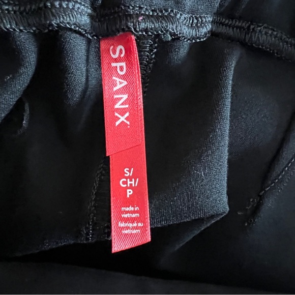 Spanx The Perfect Pant Joggers Pants Size Small Structured Cuffed Pockets - Picture 9 of 9